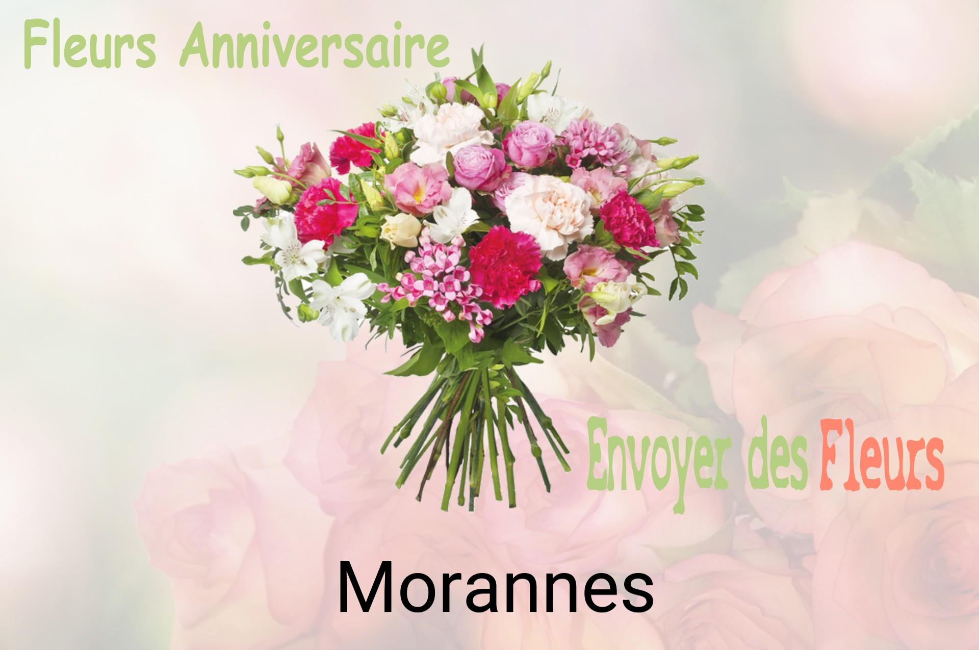 Bouquet de fleurs d’anniversaire livré à Morannes